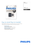 Philips Micro SD cards FM32MA45B