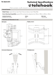 Atdec TH-3060-UFH flat panel wall mount