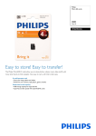 Philips Micro SD cards FM04MD45K