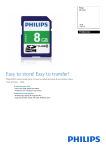 Philips SD cards FM08SD45B