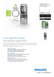 Philips Voice Tracer digital recorder DVT1500