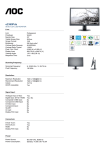 AOC E2360PDA LED display