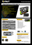 Palit NE5X65T01301-1071F NVIDIA GeForce GTX 650 Ti 1GB graphics card
