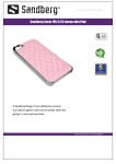 Sandberg Cover iPh 5/5S sheep skin Pink