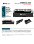 Corsair Dominator Platinum 2x 4GB DDR3 DRAM 2800MHz C12