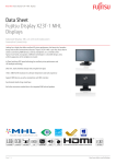 Fujitsu Displays X23T-1 MHL