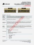 Corsair 16GB DDR3 Two Module Kit