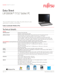 Fujitsu LIFEBOOK T732