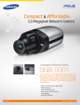 Samsung SNB-5001P surveillance camera