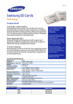 Samsung 8GB SDHC Class 4