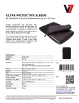 V7 Ultra Protective Sleeve