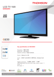Thomson 32HU2253 LCD TV