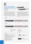 LevelOne KVM-0261 2-Port USB DVI KVM Switch with Audio & USB Hub