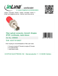 InLine Simplex ST/ST, Multimode