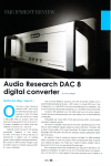 Audio Research DAC8 audio converter
