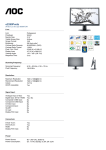 AOC E2260PWDA LED display