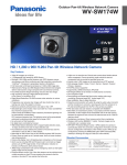 Panasonic WV-SW174W surveillance camera