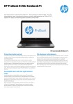 HP ProBook 4540s