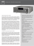 NAD M3 audio amplifier