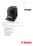 Philips Saeco HD8750/11 coffee maker