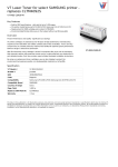 V7 Laser Toner for select SAMSUNG printer - replaces CLTM4092S