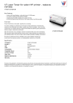 V7 Laser Toner for select HP printer - replaces C9730A