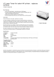 V7 Laser Toner for select HP printer - replaces Q7551X