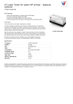 V7 Laser Toner for select HP printer - replaces Q2613X