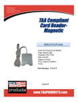 TAA Products TAASCR smart card reader