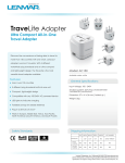 Lenmar TraveLite Adapter