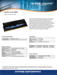 Super Talent Technology 4GB DDR3-1600 Quadra