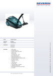 Severin BR 7954 vacuum cleaner