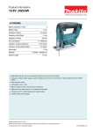 Makita JV 100 DWE