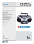 Supersonic SC-709 home audio set