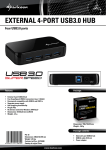 Sharkoon 4-Port-USB3.0-Hub