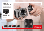 Canon EOS M + EF-M 18-55mm