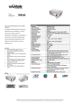 Vivitek D516 data projector