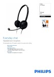 Philips PC Headset SHM1500K