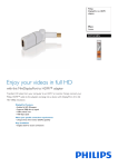 Philips DisplayPort to HDMI adapter SWX2128N