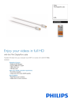 Philips Mini DisplayPort cable SWX2152N
