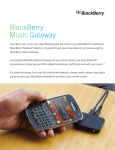 BlackBerry Music Gateway