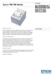 Epson TM-T90 (021A0): Serial, w/o PS, EDG,