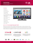 LG 55LW5700 55" Full HD 3D compatibility Smart TV Wi-Fi Black LED TV