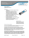 Add-On Computer Peripherals (ACP) 10GB-LR-SFPP-AO network transceiver module