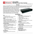 Altronix MAXIMAL3RHD power distribution unit PDU