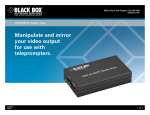 Black Box AC345A-R2 video converter