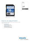 Philips SD cards FM16SD35B