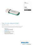 Philips USB Flash Drive FM08FD70B