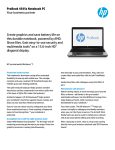 HP ProBook B5P41UT notebook