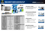 MSI V809-066R NVIDIA GeForce GT 610 1GB graphics card